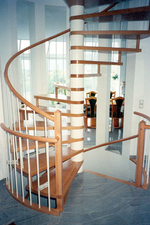 Spindeltreppen Holz
