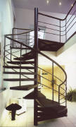 Spindeltreppen Stahl